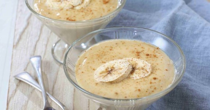 Baked Banana Custard Pots - PhunkyFoods