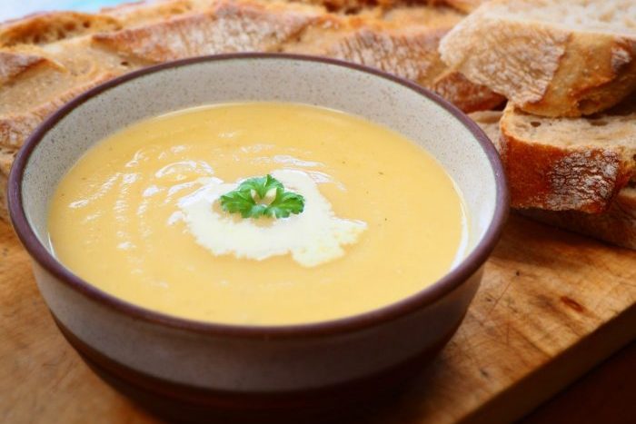 Celeriac and Apple Soup - PhunkyFoods