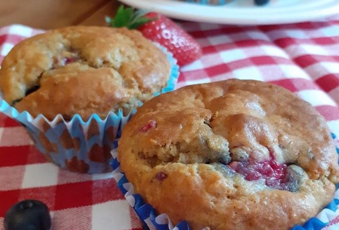 Oat and Yogurt Muffins - PhunkyFoods