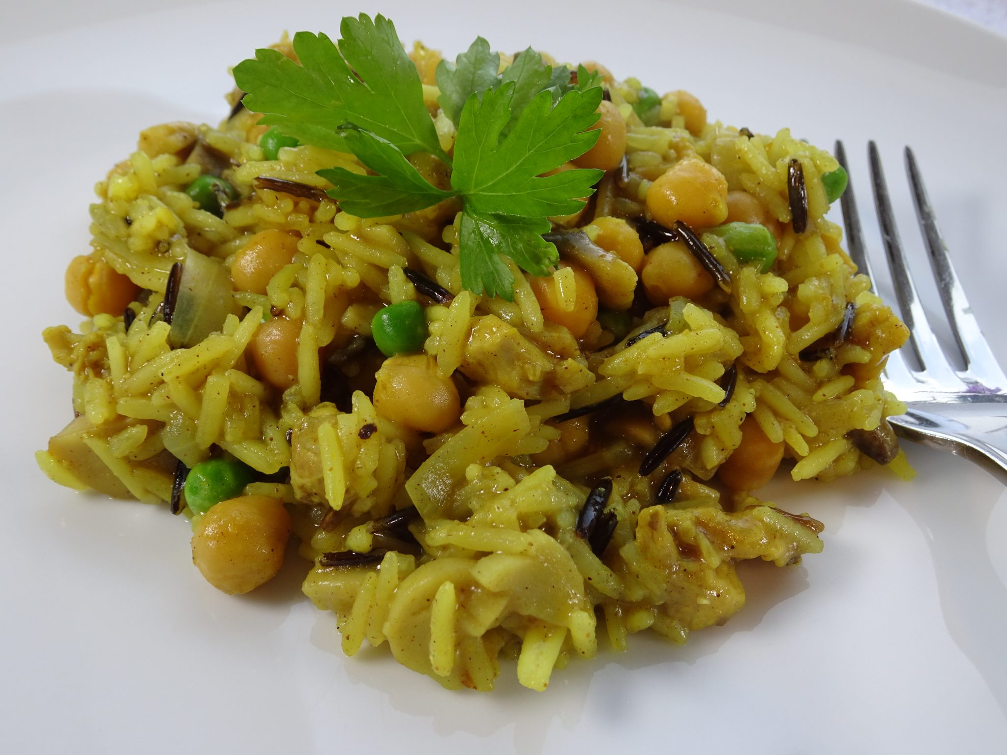 Chicken & Mushroom Pilaf PhunkyFoods