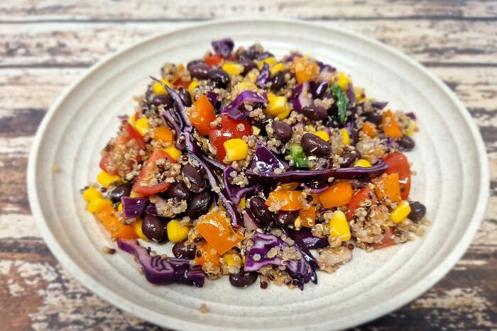 Quinoa and Black Bean Salad - PhunkyFoods