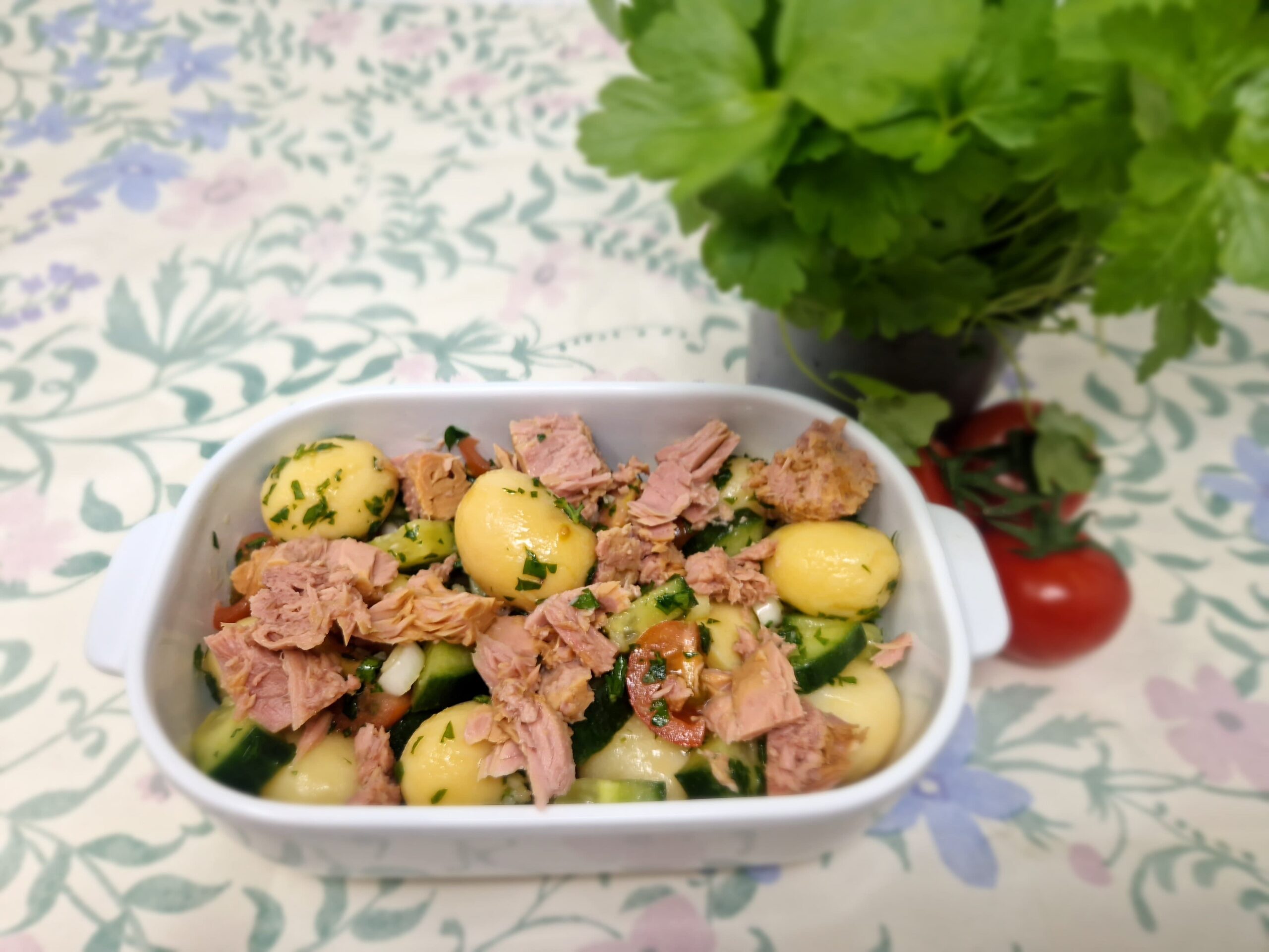 Tuna And Potato Salad - PhunkyFoods